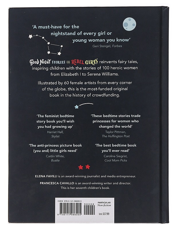 Good night stories for rebel girls - Favilli, Elena - Lastenkirjat - 10105495819 - 1