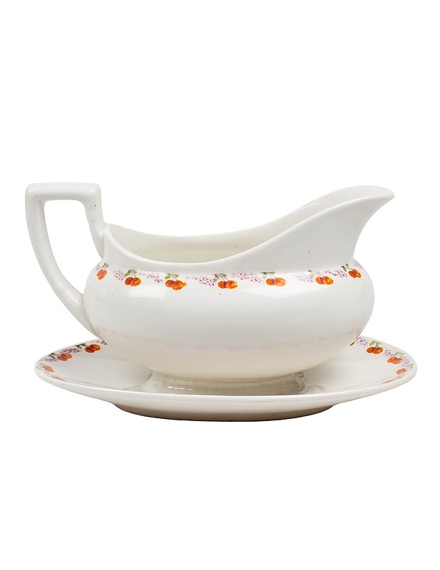 ARABIA Flora kastikekannu aluslautasella - Designsuosikit - 10105495817 - 1