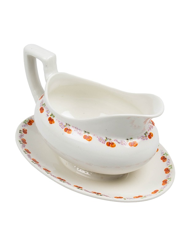 ARABIA Flora kastikekannu aluslautasella - Designsuosikit - 10105495817 - 0