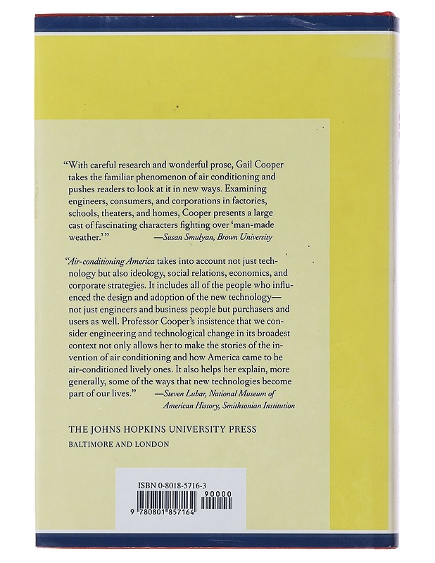 Air-conditioning America - Gail Cooper - Historiakirjat - 10105495911 - 1