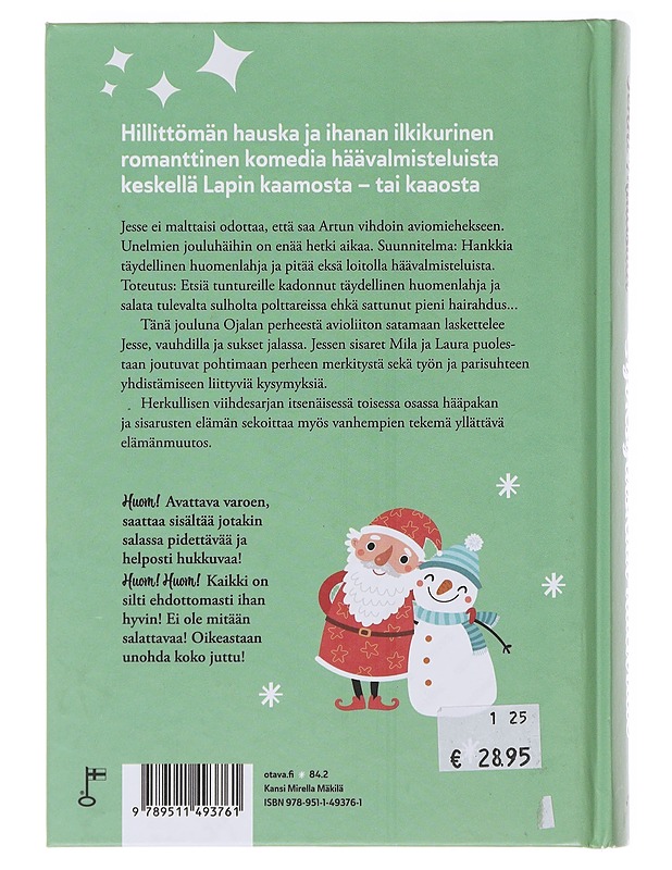 Syöksylaskua alttarille - Jenni Multisilta - Joulukirjat - 10105495946 - 1