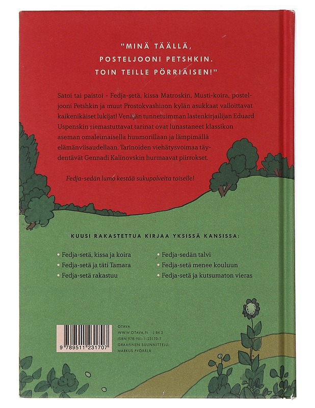 Fedja-setä - Uspenski, Eduard - Lastenkirjat - 10105495947 - 1