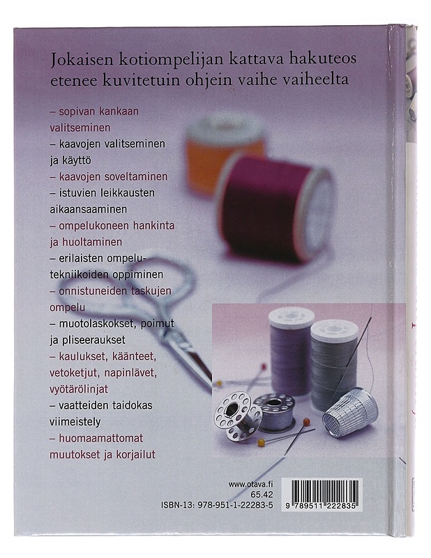 Otavan suuri ompelukirja : käytännön opas kotiompelijalle - Cream, Penelope - Tietokirjat ja oppaat - 10105495955 - 1