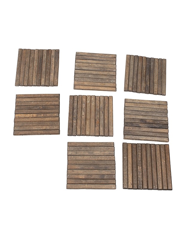 Puiset lasinaluset, 8 kpl - Muut astiat - 10105495975 - 0