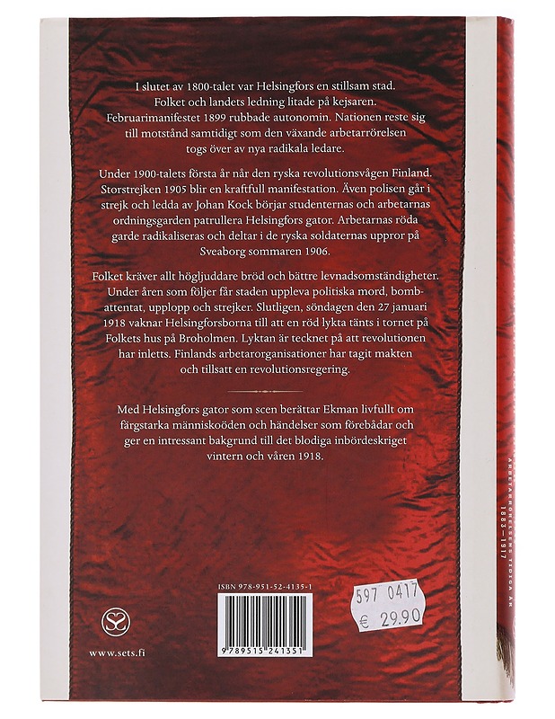 Helsingfors röda fanor - Torsten Ekman - Historiakirjat - 10105495976 - 1
