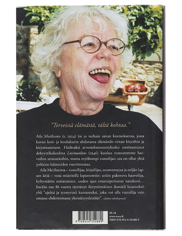 Lasinkirkas, hullunrohkea: Aila Meriluodon Elämästä Ja Runoudesta - Elämäkerrat ja muistelmat - 10105495989 - 1