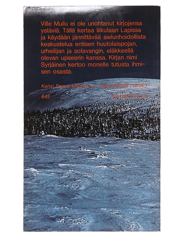 Syrjäinen - Ville Muilu - Romaanit ja novellit - 10105495998 - 1