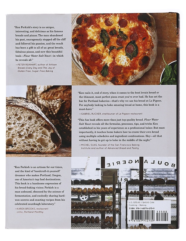 Flour water salt yeast : the fundamentals of artisan bread and pizza - Forkish, Ken - Ruokakirjat - 10105496002 - 1