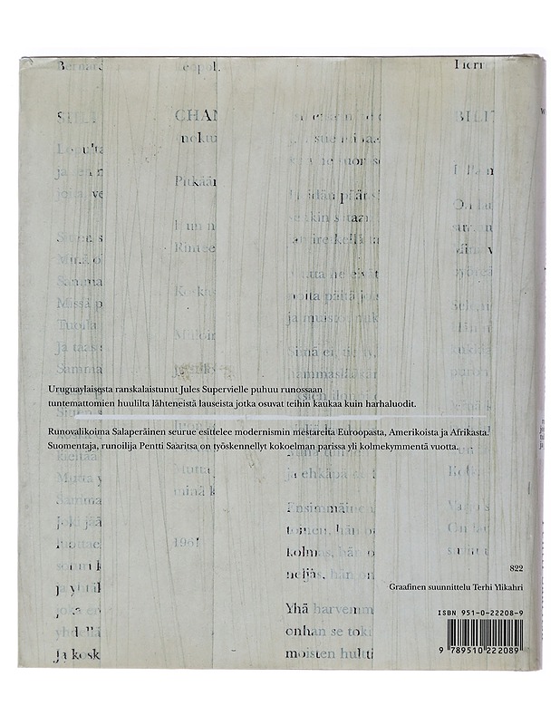 Salaperäinen seurue / runoja jotka tulivat ja jäivät - Saaritsa, Pentti - Romaanit ja novellit - 10105496024 - 1