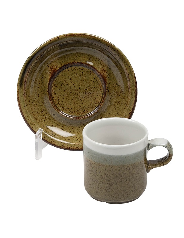 PENTIK Kanerva kahvikuppi ja aluslautanen - Lautaset ja kulhot - 10105496023 - 0