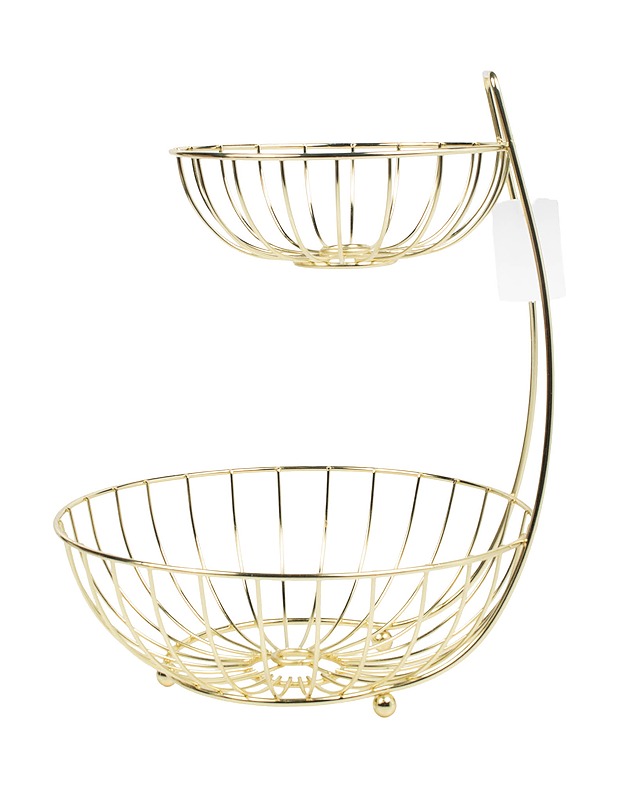 Kaksitasoinen hedelmäkori - Tarjoiluastiat - 10105496029 - 1