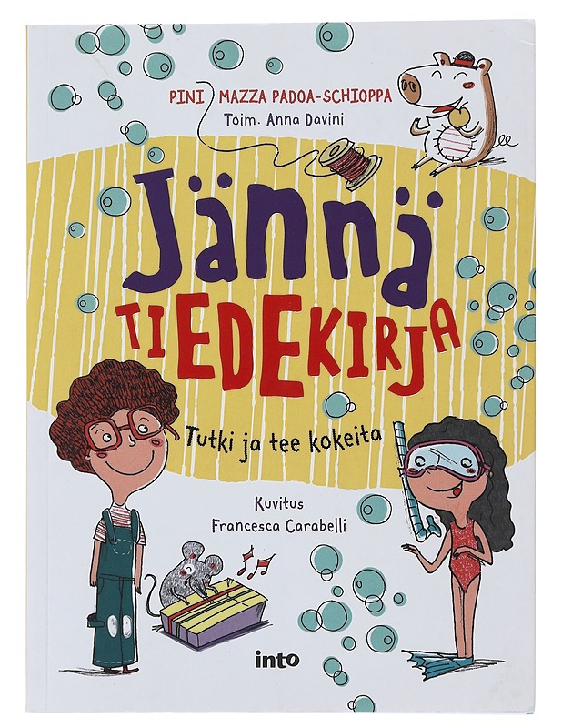 Jännä tiedekirja : tutki ja tee kokeita - Mazza Padoa-Schioppa, Pini - Lastenkirjat - 10105496034 - 0