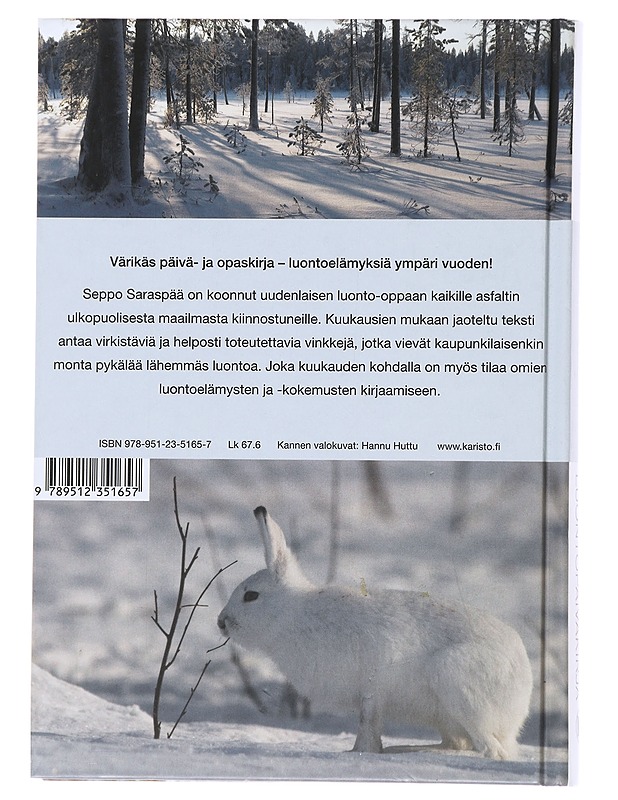 Suomalaisen luontopäiväkirja-Saraspää, Seppo - Tietokirjat ja oppaat - 10105496063 - 1