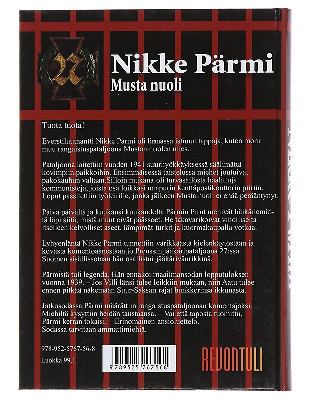 Nikke Pärmi : Musta nuoli - Brantberg, Robert - Elämäkerrat ja muistelmat - 10105496103 - 1