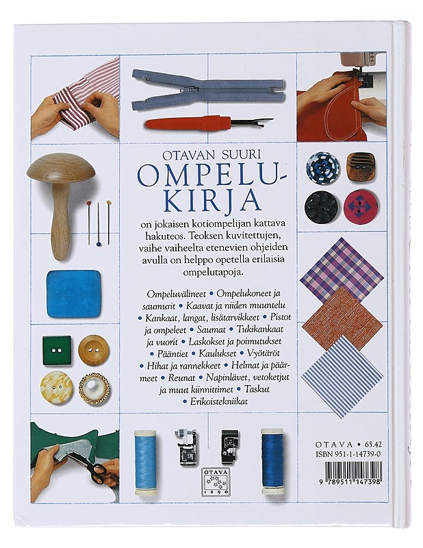 Otavan suuri ompelukirja : käytännön opas kotiompelijalle - Cream, Penelope - Tietokirjat ja oppaat - 10105496108 - 1