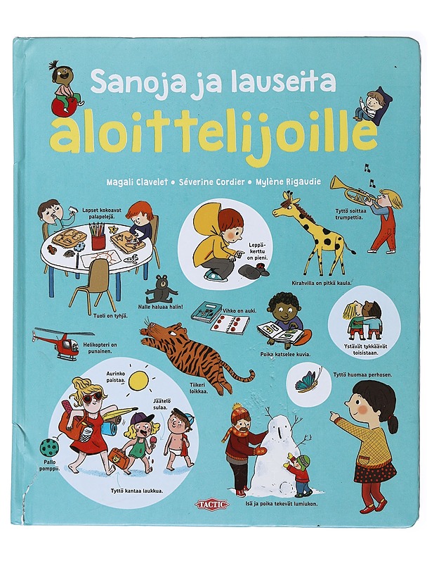 Sanoja ja lauseita aloittelijoille - Clavelet, Magali - Lastenkirjat - 10105496129 - 0