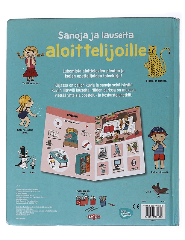 Sanoja ja lauseita aloittelijoille - Clavelet, Magali - Lastenkirjat - 10105496129 - 1