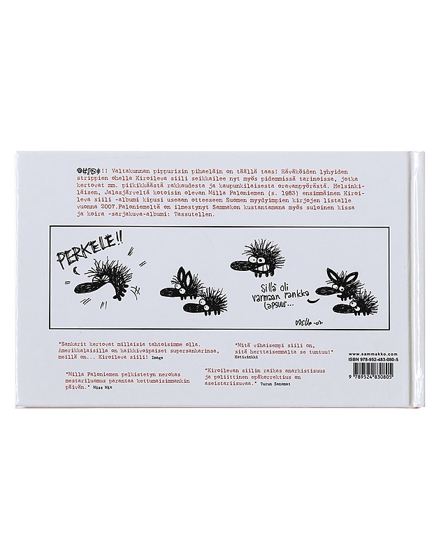 Kiroileva siili 2 - Milla Paloniemi - Sarjakuvat - 10105496148 - 1
