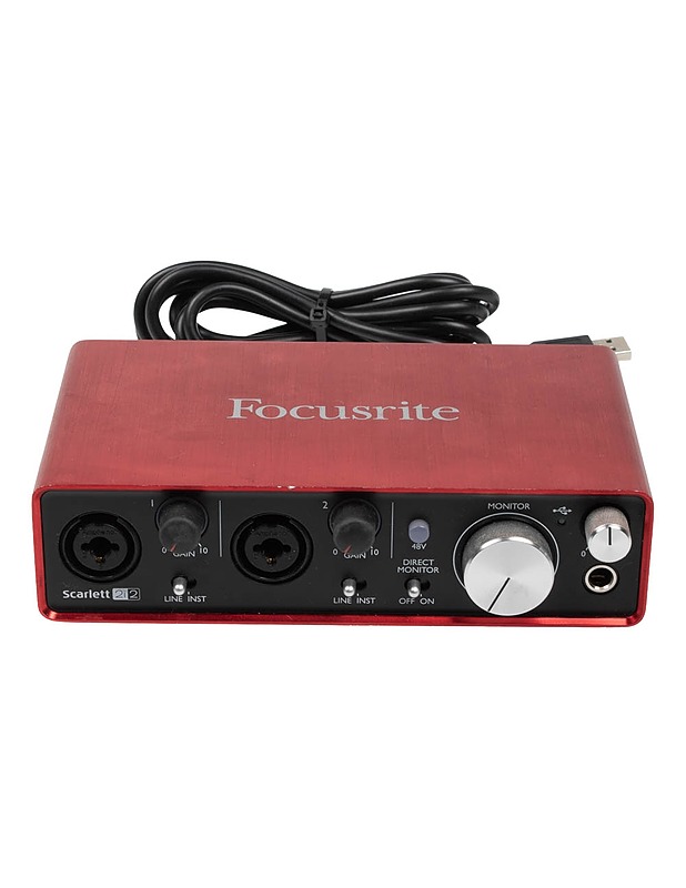 FOCUSRITE Scarlett 2i2 2nd gen äänikortti - Viihde-elektroniikka - 10105496157 - 0