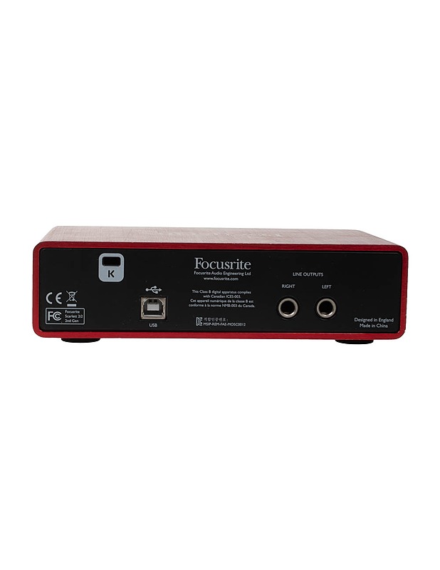 FOCUSRITE Scarlett 2i2 2nd gen äänikortti - Viihde-elektroniikka - 10105496157 - 2