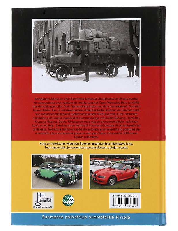 Saksalaiset autot - Markku Mäkipirtti - Elämäkerrat ja muistelmat - 10105496181 - 1