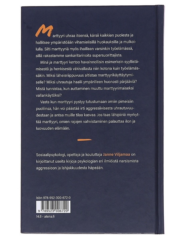 Minä ja marttyyri - Janne Viljamaa - Tietokirjat ja oppaat - 10105496178 - 1