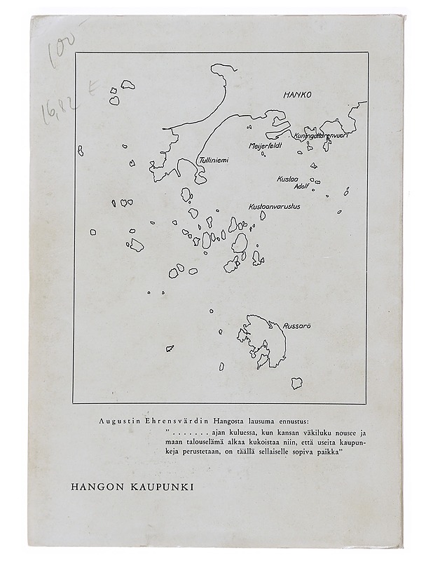 Hangon vanha linnoitus - Aaltonen Reino - Tietokirjat ja oppaat - 10105496180 - 1