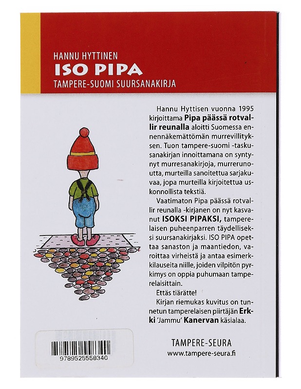 Iso pipa : tampere-suomi suursanakirja - Hyttinen, Hannu - Tietokirjat ja oppaat - 10105496215 - 1
