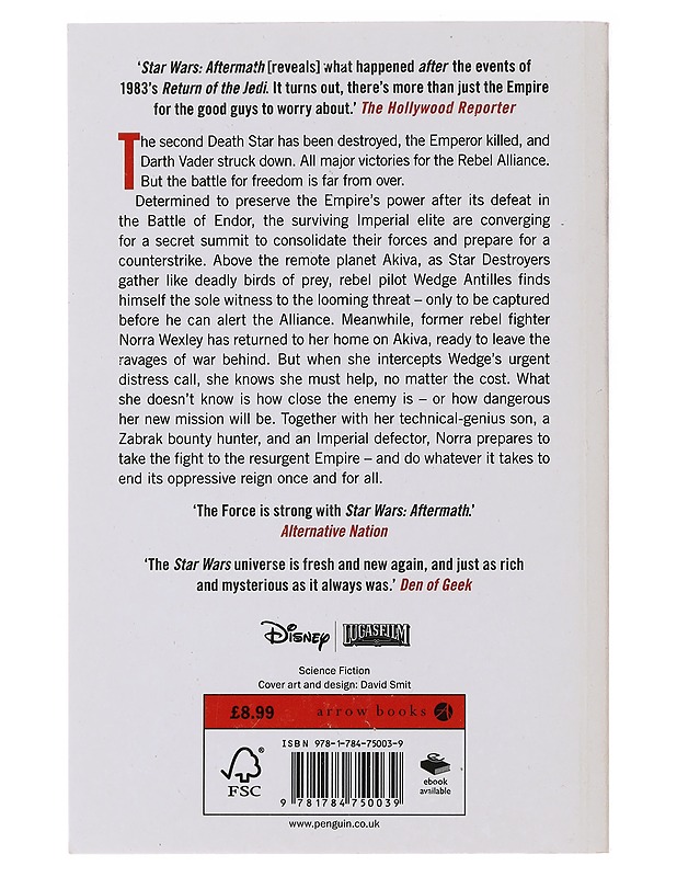Star Wars : Aftermath - Chuck Wendig - Fantasia- ja scifi - 10105496246 - 1