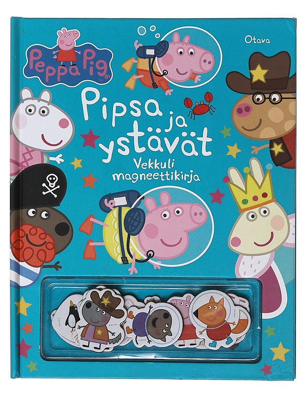 Pipsa ja ystävät : vekkuli magneettikirja - Karhu, Satu - Lastenkirjat - 10105496265 - 0