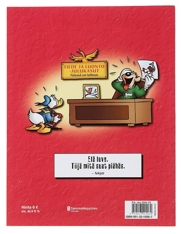 Voe tokkiisa, Aku - Barks, Carl - Lastenkirjat - 10105496274 - 1