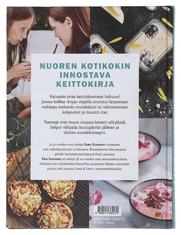 Junnut kokkaa - Kuronen, Sami - Lastenkirjat - 10105496278 - 1