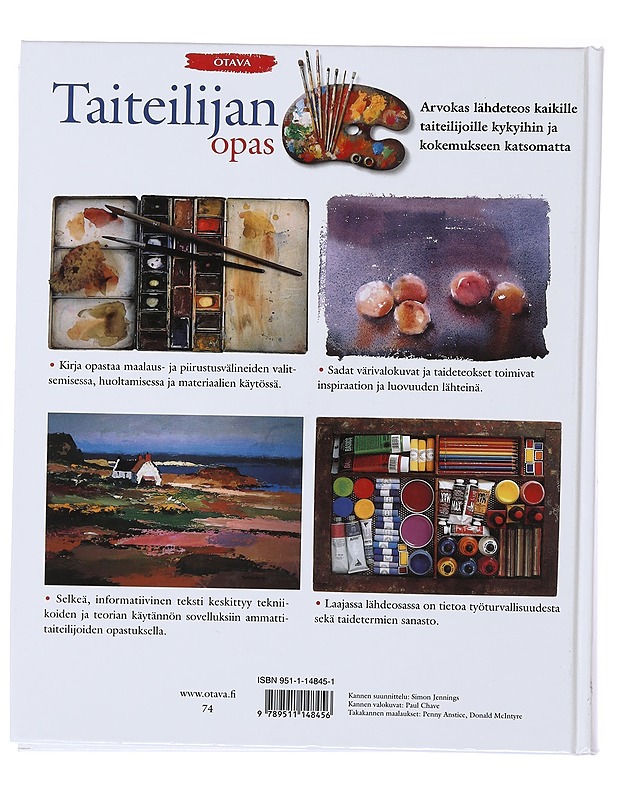 Taiteilijan opas : piirtämisen ja maalaamisen materiaalit ja menetelmät - Gair, Angela - Tietokirjat ja oppaat - 10105496283 - 1