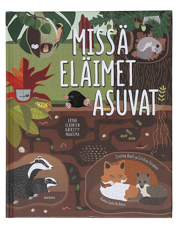 Missä eläimet asuvat? - Banfi, Cristina - Lastenkirjat - 10105496295 - 0