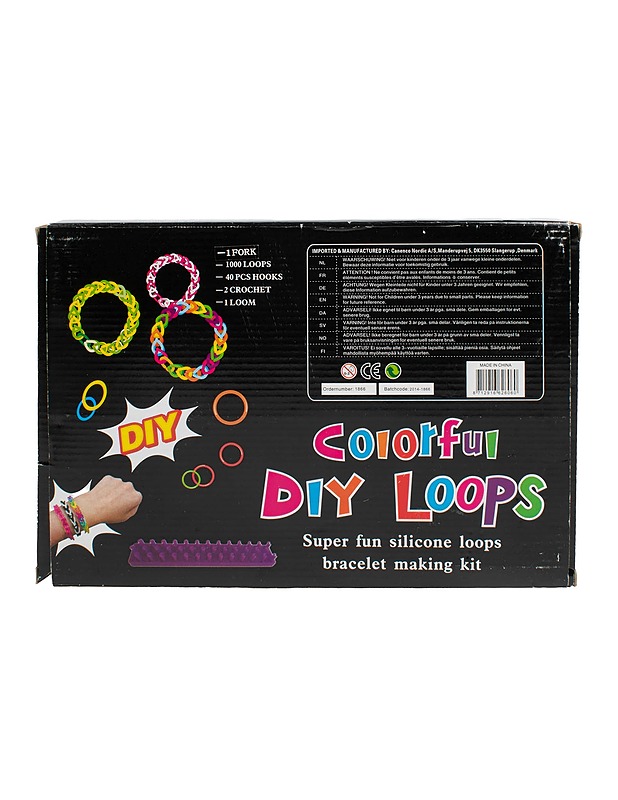COLORFUL DIY LOOPS Ystävärengassetti - Askartelu - 10105496337 - 1