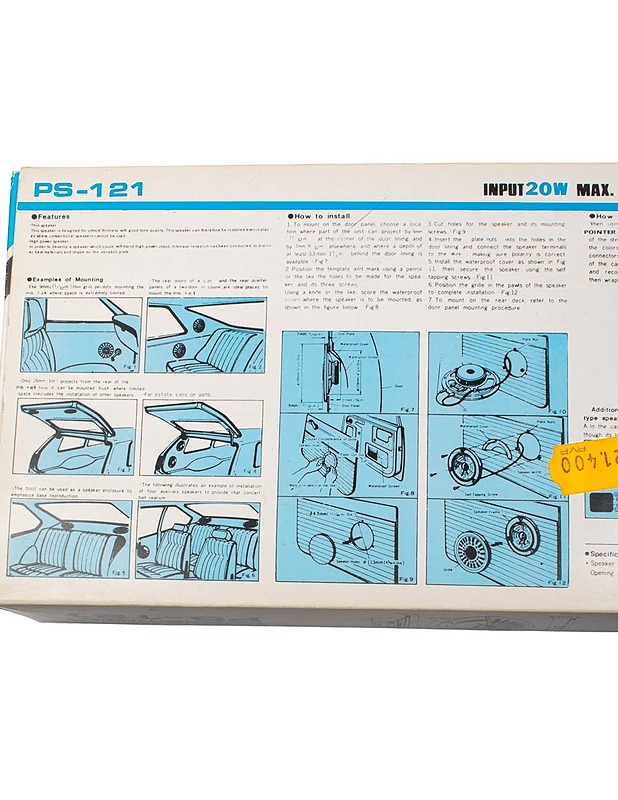 POINTER Ps-121 autokaiutin - Viihde-elektroniikka - 10105496343 - 2