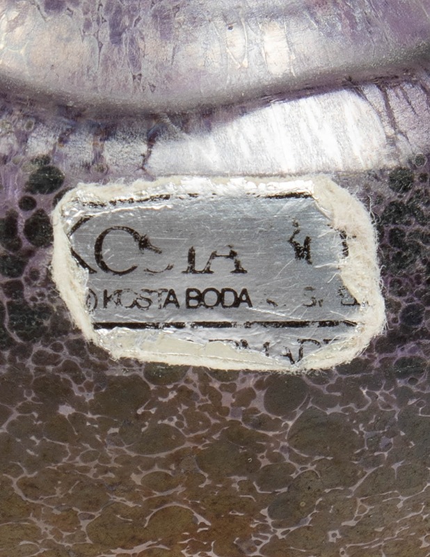 KOSTA BODA Tulivuori taidelasiesineitä, 4 kpl - Koriste-esineet - 10105496361 - 5