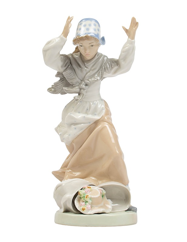 ZAPHIR Careless Maiden posliinifiguuri - Koriste-esineet - 10105496370 - 1