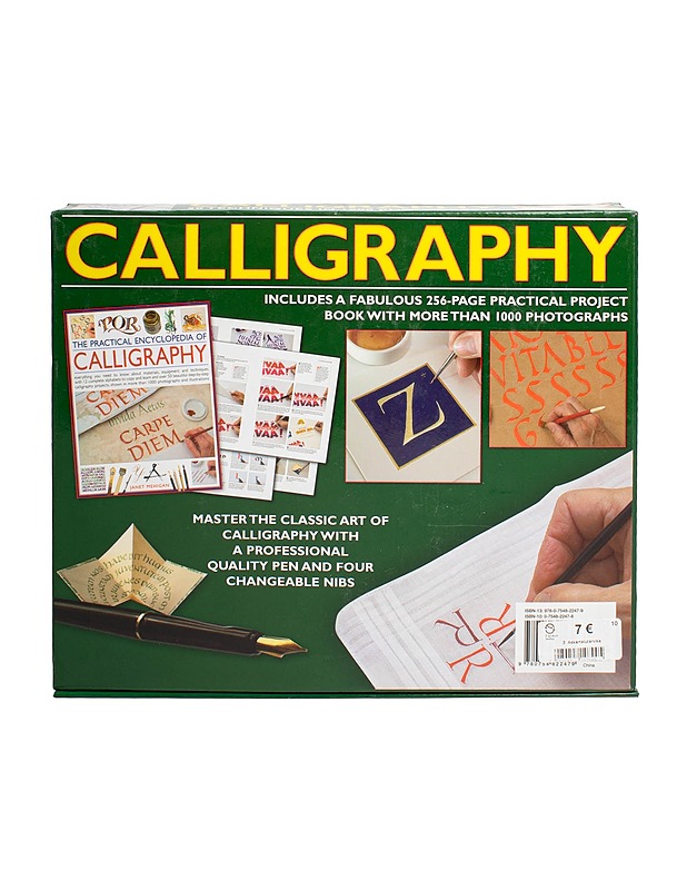 Learn The Art of Calligraphy kirja - Askartelu - 10105496373 - 2