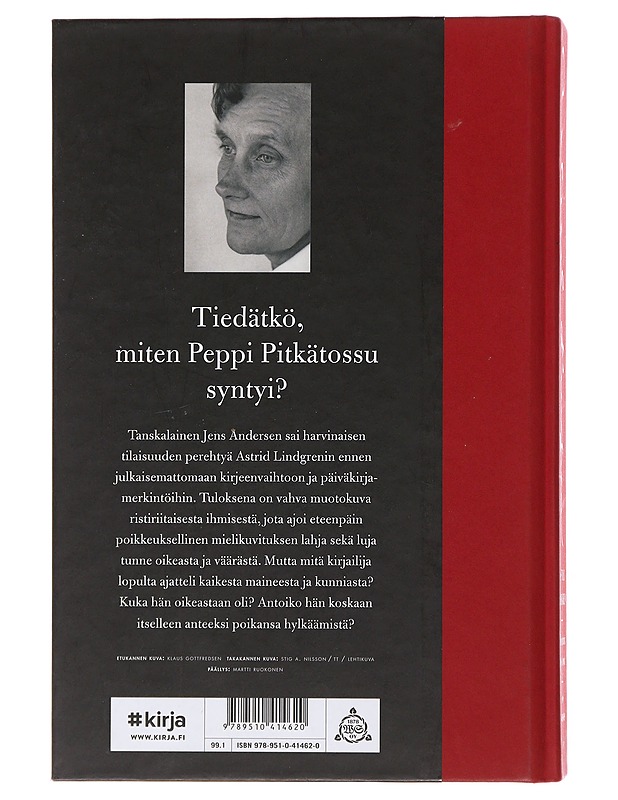 Astrid Lindgren : tämä päivä, yksi elämä - Andersen, Jens - Lastenkirjat - 10105496404 - 1