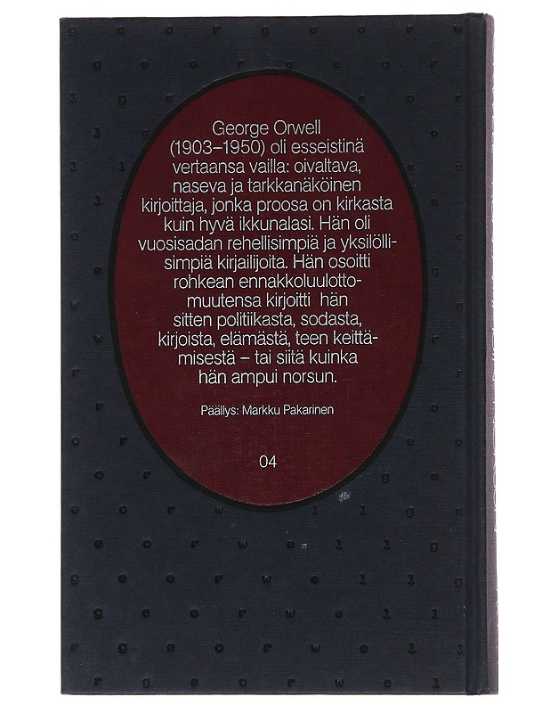 Kun ammuin norsun ja muita esseitä - George Orwell - Romaanit ja novellit - 10105496458 - 1