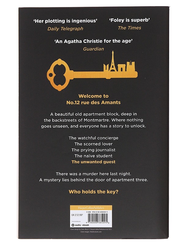 The paris apartment - Foley, Lucy  - Romaanit ja novellit - 10105496462 - 1