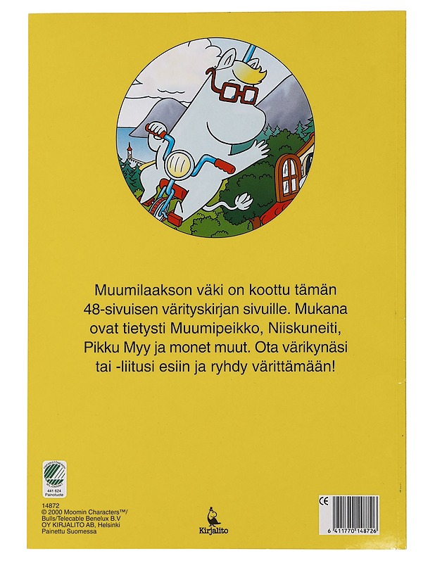 Muumi: Värityskirja - Lastenkirjat - 10105496486 - 1