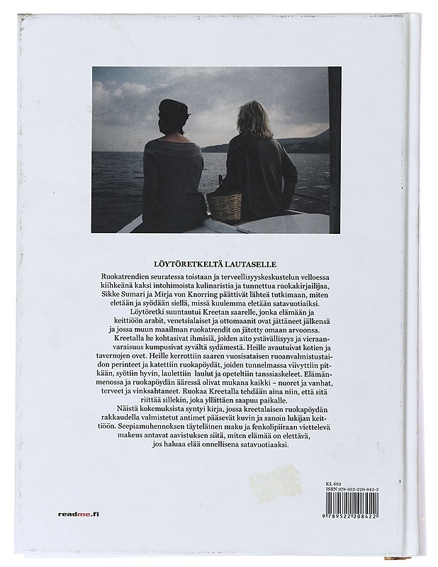Löytöretkeltä lautaselle : kreetalaisessa keittiössä - Sumari, Sikke - Ruokakirjat - 10105496487 - 1