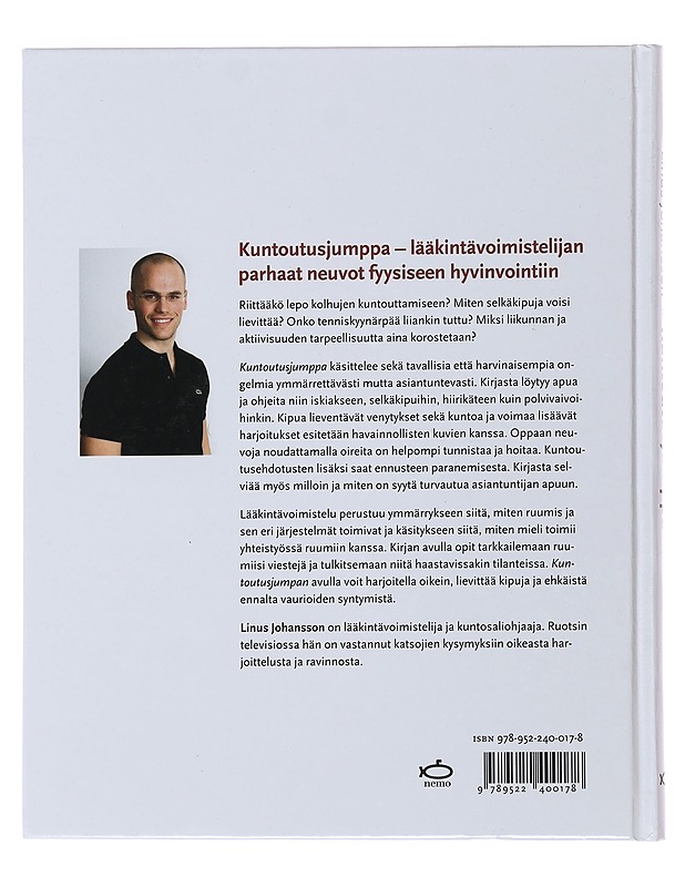 Kuntoutusjumppa : lääkintävoimistelijan parhaat neuvot fyysiseen hyvinvointiin - Johansson, Linus - Tietokirjat ja oppaat - 10105496491 - 1