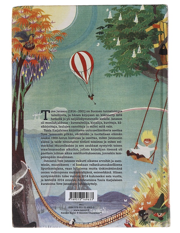 Tove Jansson : tee työtä ja rakasta - Tuula Karjalainen - Lastenkirjat - 10105496505 - 1