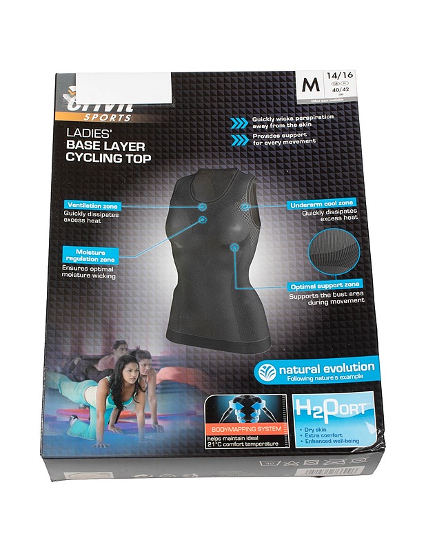 CRIVIT SPORTS L aluspaita, M - Asusteet - 10105496508 - 0