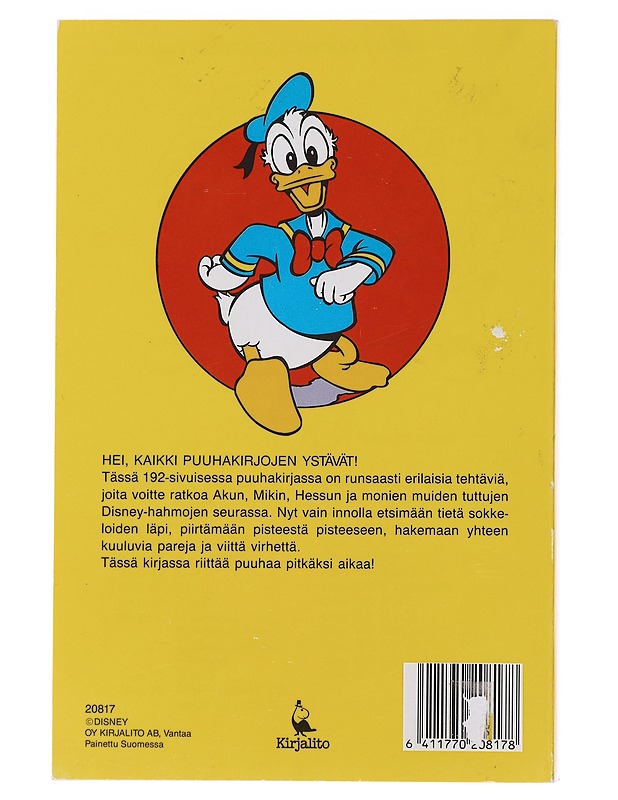 Puuhakirja - Walt Disney - Lastenkirjat - 10105496516 - 1