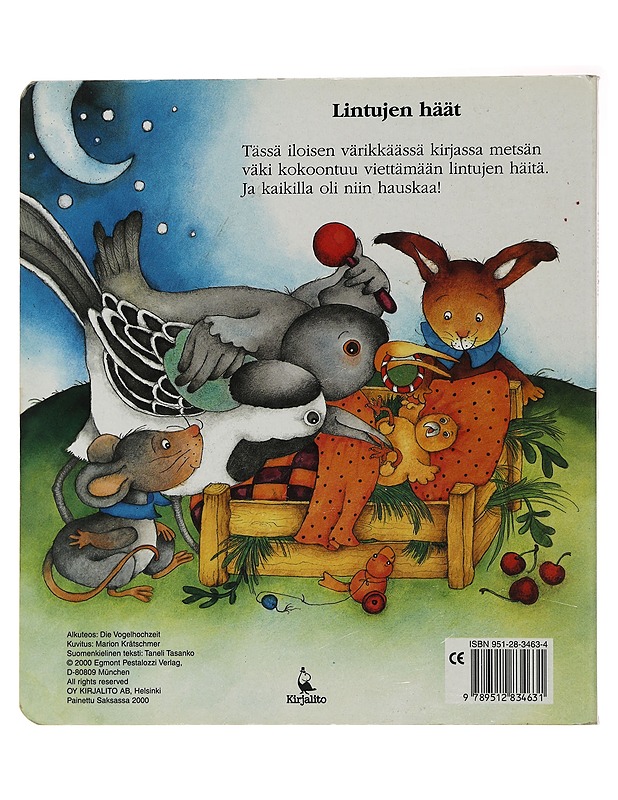 Lintujen häät - Krätschmer, Marion - Lastenkirjat - 10105496529 - 1