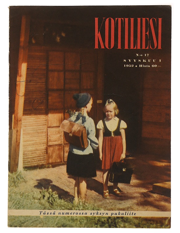 Kotiliesi 17/1952 - Lehdet - 10105496544 - 0